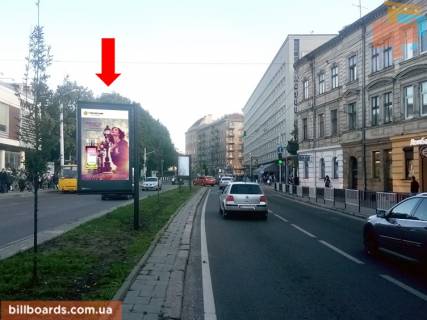 Cityscroll A in Lviv, 1.8x1.2  Cornovola av., 11, rozdil'nik, bila restoranu "Kumpel'", v centr Photo 1