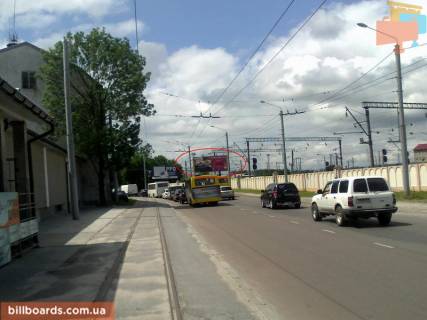 Billboard A in Lviv Gorodoc'ka st., 122-128 Photo 1