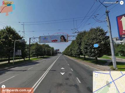 Billboard A in Lviv Lubins'ka st., v storonu Aeroportu, pravij Photo 1