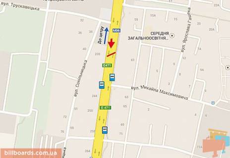 Prismatron, Prism A in Lviv Strijs'ka st., 232 - 135561 scheme