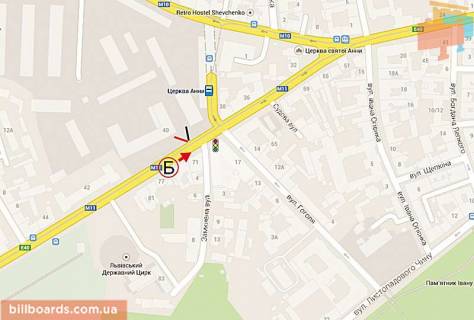 Scrolller, Scroll B in Lviv Gorodoc'ka st., 42, v centr - 173093 scheme