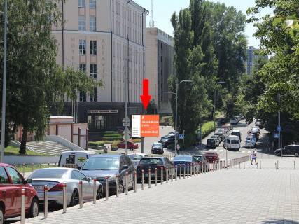 Backlight B in Kyiv, 2.3x3.14  Predslavins'ka st., 35, bila palacu "Ukraina", v storonu st. Tvers'ka Photo 1