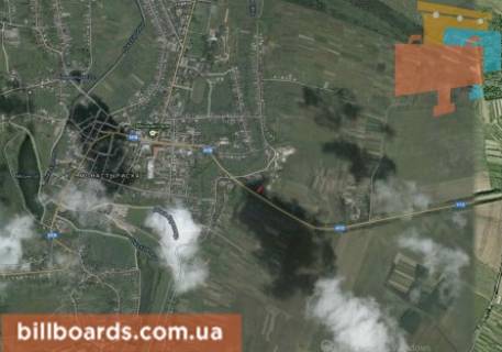 Billboard A in Monastiriska g. Monastyrisk scheme