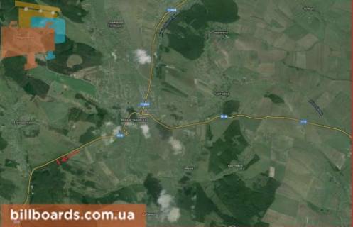 Billboard B in Monastiriska g. Monastyrisk scheme