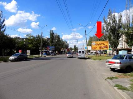 Billboard  in Mykolaiv Mira av. / Skol'naa st., v storonu Bogoavlenskij av. (byvs. Oktabr'skij av.), supermarketov "Velmart", "El'dorado" Photo 1