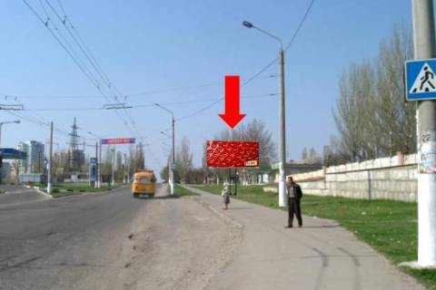 Billboard A in Mykolaiv, 3x6  Malko-Tirnivs'ka st. (kol. Ul'anovih st.) / Starova st., v centr Photo 1