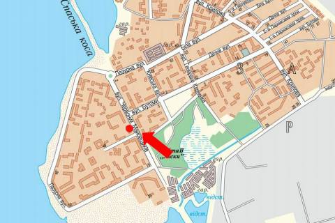 Billboard B in Mykolaiv, 3x6  Ozerna st., 13, (kol. Cervonih Majovsikiv st.), bila supermarketu "ATB", rinku "Strasse" scheme