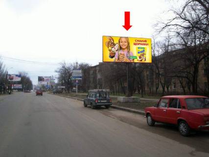 Billboard A in Mykolaiv, 3x6  Hersons'ke sose, 94 / Kosmonavtiv st., bila AZS "Amic", bila Mikolaivs'kogo hlibzavodu No1, v centr Photo 1