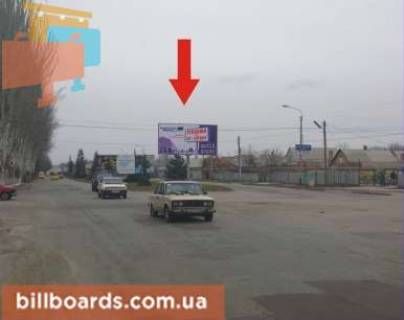 Billboard  in Nikopol Elektrometallurgov st. / 50 let NZF st. (byvs. Krasnodonskaa st.) Photo 1