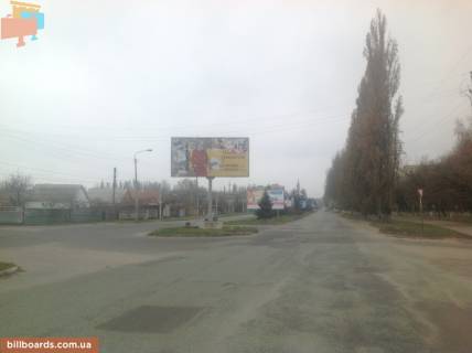 Billboard A in Nikopol Elektrometalurgiv st., 96 - Nekrasova st. Photo 1