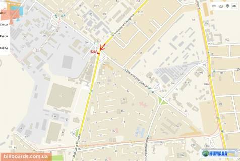 Prismatron, Prism A in Odessa Nebesnoi Sotni av. (kolis. Marsala Zukova av.) - Inglezi st. (kolis. 25-i Capaevs'koi divizii st.) - 143544 scheme