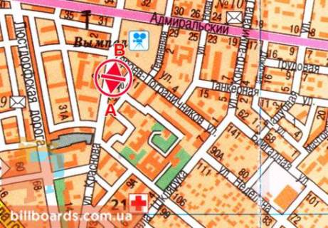 Prismatron, Prism B in Odessa, 3x6  Krasnova st., 3 - 479321 scheme