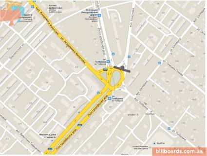 Prismatron, Prism A in Odessa Tolbuhina st. - Krasnova st., bila restoranu "McDonald's", supermarketu "Sil'po" - 126179 scheme