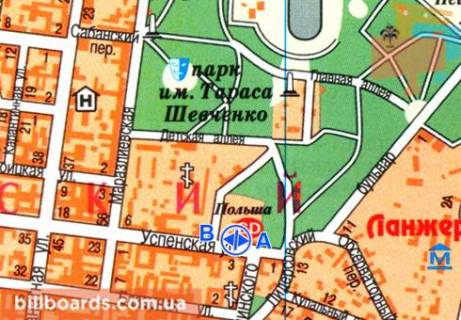 Citylight  in Odessa Uspenskaa st., 4, iz centra scheme