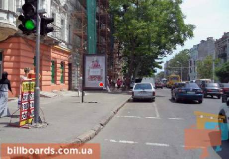 Citylight  in Odessa M. Arnautskaa st., 60 / Ekaterininskaa st., v storonu  Risel'evskoj st. Photo 1