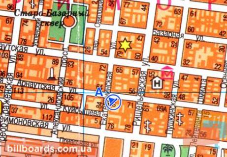 Scrolller, Scroll  in Odessa M. Arnautskaa st. / Ekaterininskaa st., 87 - 80133 scheme