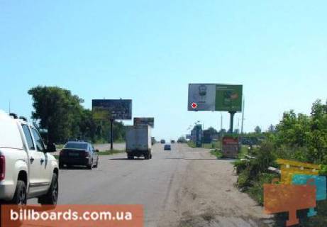 Billboard  in Poltava Har'kovskoe sosse, vozle gostinicy "Bavaria", so storony Evropejskoj st. (byvs. Frunze st.) Photo 1