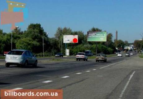 Billboard  in Poltava Har'kovskoe sosse, vozle gostinicy "Bavaria", v storonu Evropejskoj st. (byvs. Frunze st.) Photo 1