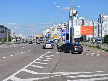 Video Billboard A in Kyiv, 3x6  Бажана пр. -вул.Зарічна, в сторону ст. м. "Осокорки", з центру - 583937 Photo 1