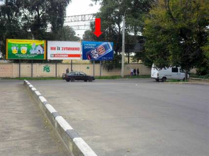 Billboard A in Rivne, 3x6  Nebesnoi Sotni st. (kol. Kikvidze st.) / Sagajdacnogo st., v bik z/d vokzalu Photo 1