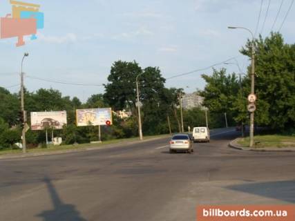 Billboard B in Rivne Suhevica st. - Knaza Volodimira st. Photo 1