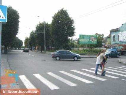 Billboard A in Rivne Dorosenko st., 3 - Soborna st. Photo 1