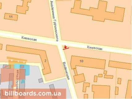 Prismatron, Prism B in Rivne Vidins'ka st. - Kiivs'ka st., prava - 76396 scheme