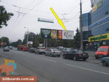 Billboard A in Rivne Vidins'ka st. - Kiivs'ka st., pravij Photo 1