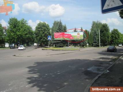 Billboard A in Rivne Samcuka st. - Gagarina st., pravij Photo 1