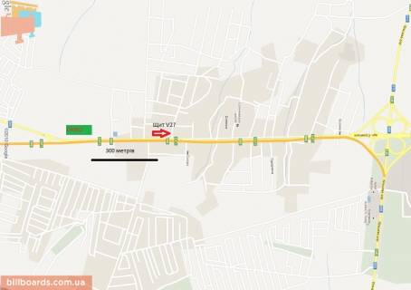 Billboard B in Salt shaker s. Solonka, trasa L'viv-Cop scheme