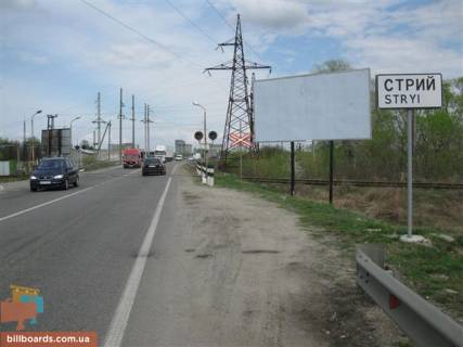 Billboard A in Stry Strij-Dulibi, ob'izna doroga, bila zalizn. pereizdu Photo 1