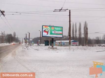 Billboard A in Sumi Harkivs'ka st., post DAI, sinomontaz, v'izd v misto Photo 1