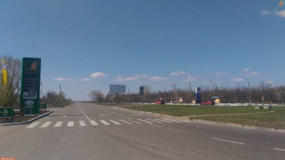 Billboard A in Tokmak Hmel'nic'kogo st., viizd na Zaporizza, post DAI Photo 1