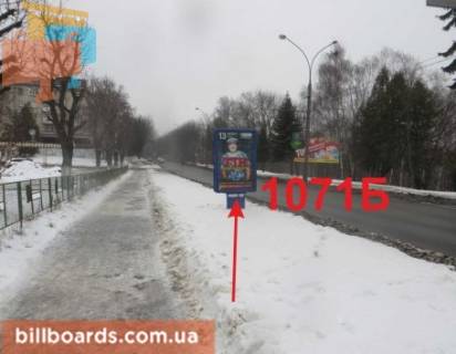 Citylight B in Ternopil Druzby st., 9, vozle ostanovki, magazina "Tajstra" Photo 1