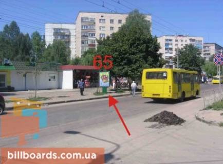 Citylight B in Ternopil Kievskaa st., 14, vozle ostanovki Photo 1