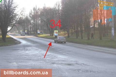 Citylight A in Ternopil Vinnicenko st., 2 / Mira st., naprotiv supermarketa "ATB" Photo 1