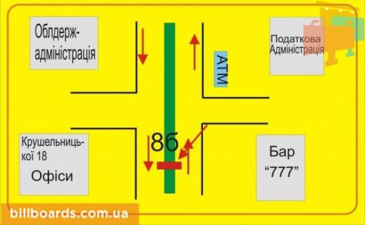Citylight B in Ternopil Krusel'nickoj st., 33, razdelitel' scheme