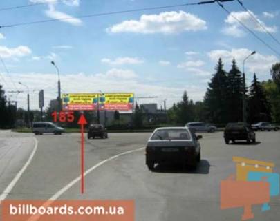 Billboard A in Ternopil Tekstil'naa st. / Zluki av., kol'co, levaa Photo 1