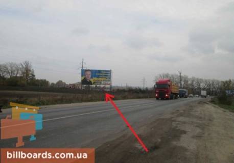 Billboard B in Ternopil Morozenko st., Kremeneckoe KP, v storonu 15-go Aprela st. Photo 1
