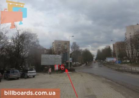 Billboard B in Ternopil Krivonosa st. / Mira st., vozle supermarketa "ATB" Photo 1