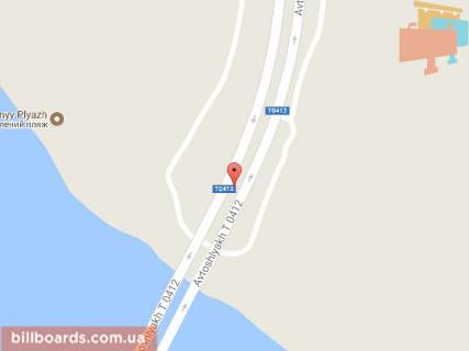 Billboard A in Kam'yanske (Dniprodzerzhinsk), 6х3  mostovij perehid cerez r. Dnipro (na rozdilovij smuzi)(4) ruh z pravogo na livij bereg scheme