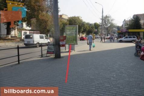 Citylight A in Ternopil Ostrozskogo st., 14, vozle ostanovki Photo 1