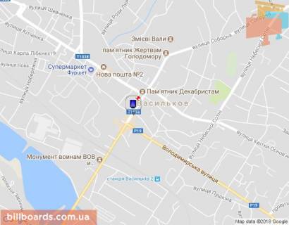 Citylight B in Vasylkiv Soborna st., 101 - Gogola st. scheme