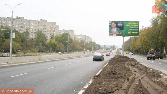 Billboard A in Vinnytsia Bars'ke sose / Stel'maha st., rozdil'nik, v centru Photo 1
