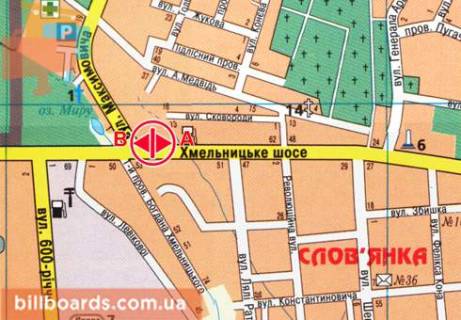 Prismatron, Prism  in Vinnytsia Hmel'nickoe sose, vozle zavoda "Analog" - 78928 scheme