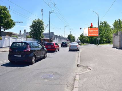 Billboard A in Kyiv, 3x6  Svatosins'ka st., 20, v storonu st. Zmerins'koi Photo 1