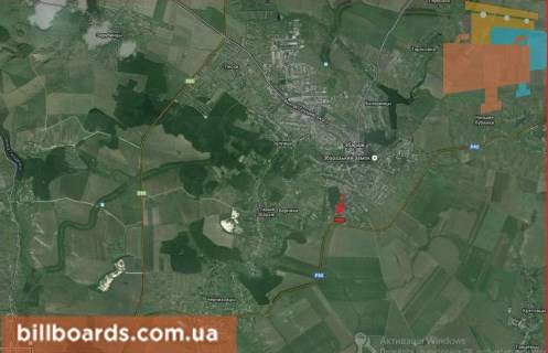 Billboard B in Zbarazh g.Zbaraz scheme