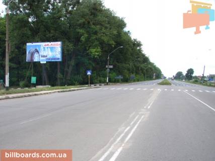Billboard B in Zhytomyr Kiivs'ke sose, 141 - Saenko st. Photo 1