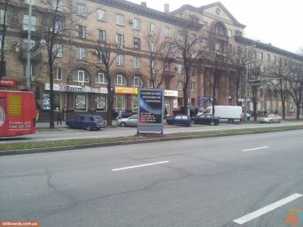 Scrolller, Scroll A in Zaporizhzhya Sobornij av. (kolis. Lenina av.) / Maakovs'kogo st. / Lermontova st., rozdil'nik, do vokzalu - 135110 Photo 1