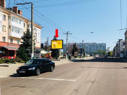 Backlight B in Zhytomyr, 2.3x3.14  Peremogi pl., 1/12, bila magazinu "TEMP", centr Photo 1